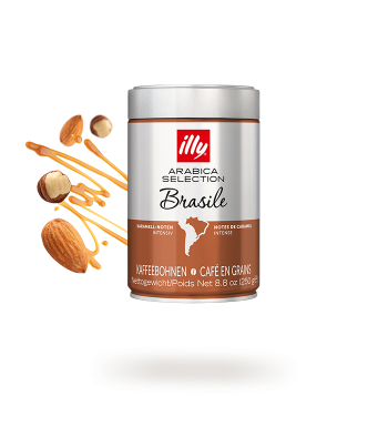Café en grano Illy Selección Arábica Brasil 250 g