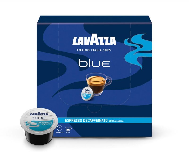 Cápsulas Lavazza BLUE Espresso DESCAFEINADO, 100 unidades