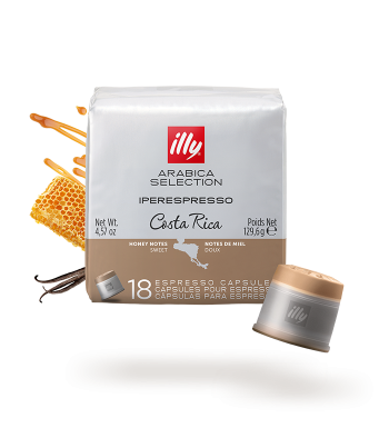 Café Illy en cápsulas Iperespresso Arabica Selection Costa Rica