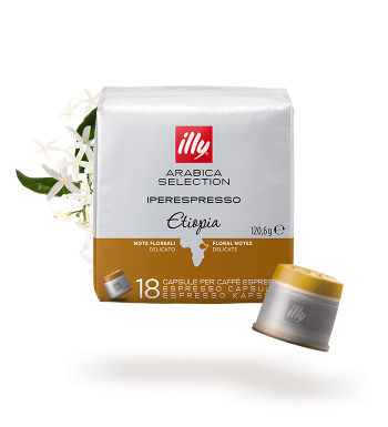 Café Illy en cápsulas Iperespresso Arabica Selection Etiopía