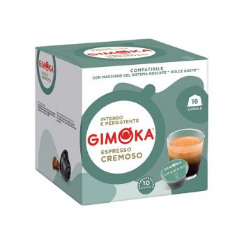 Cápsulas Dolce gusto Gimoka Cremoso 16 unidades. Compatibles