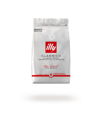 Café en grano illy de tueste CLASSICO,  500 g