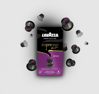 Cápsulas compatibles Lavazza nespresso Espresso Maestro Intenso Intensidad 11 (Aluminio) 10 u.
