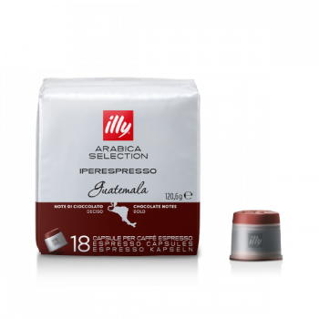 Capsulas Iperespresso® illy® Guatemala 18 unid.