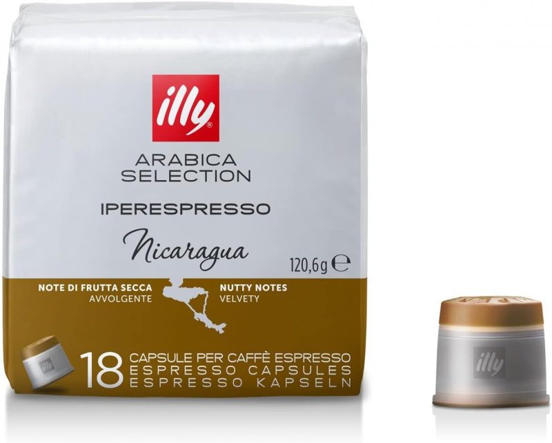 Café Illy en cápsulas Iperespresso Arabica Selection Nicaragua