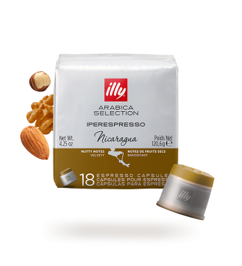 Café Illy en cápsulas Iperespresso Arabica Selection Nicaragua
