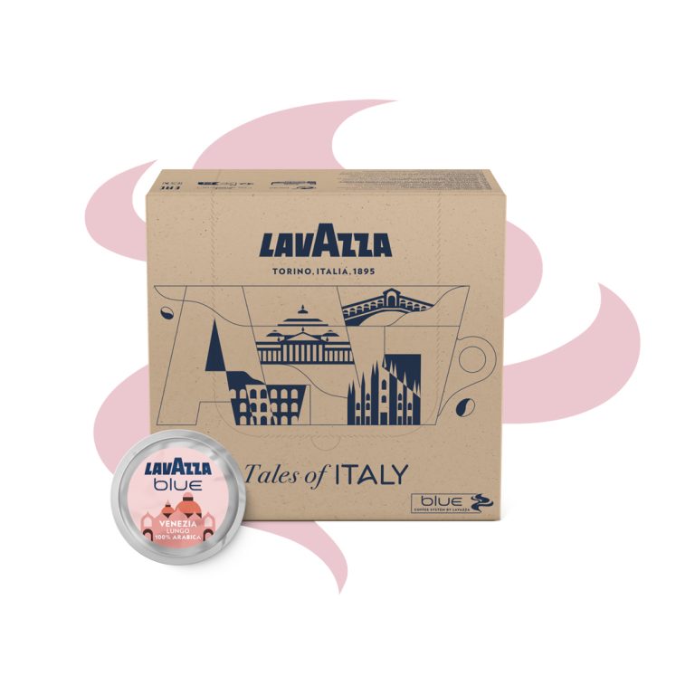 Café en cápsulas Lavazza Blue Espresso Caffè Tales of Venezia LUNGO (100 u.)