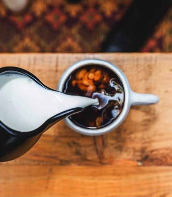 ¿Cuántas calorías tiene el café con leche?