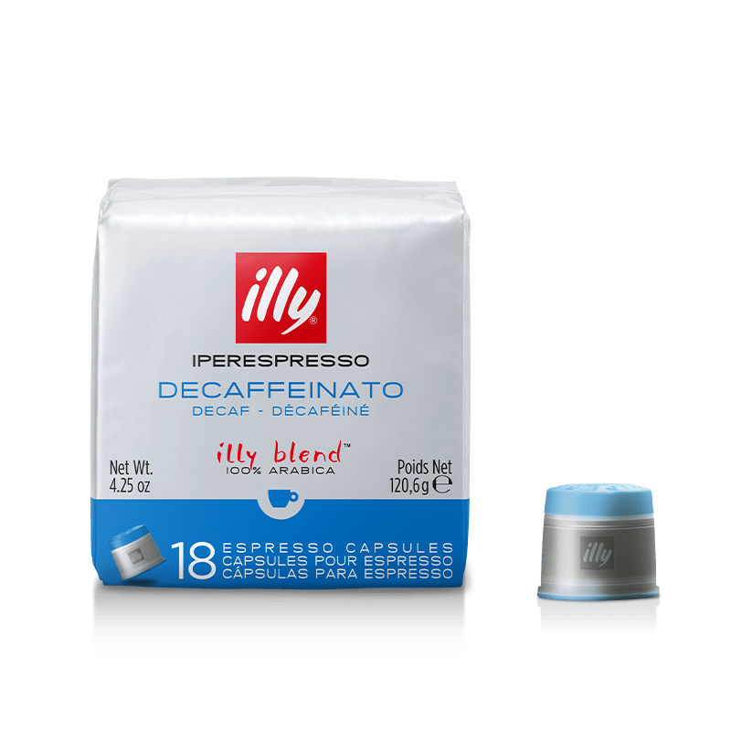 Café Illy Iperespresso DESCAFEINADO, 18 cápsulas