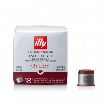 Café Illy Iperespresso TUESTE INTENSO, 18 cápsulas