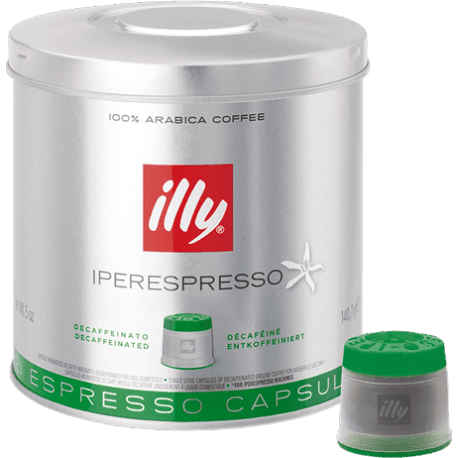 Café Illy Iperespresso DESCAFEINADO, 18 cápsulas